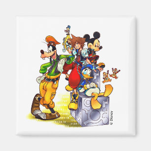 Aimant Kingdom Hearts : coded   Key art