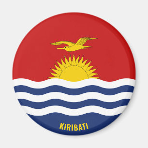 Aimant Kiribati Drapeau Charme Patriotique