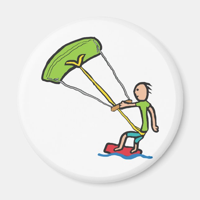 Aimant Kiteboard (Devant)