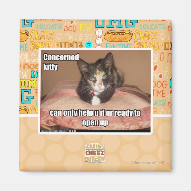 Aimant Kitty Concerné (Devant)