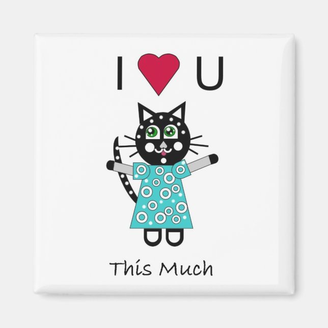 Aimant Kitty Love (Devant)