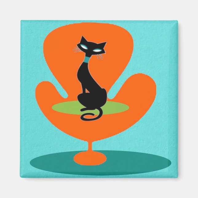 Aimant Kitty moderne (Devant)