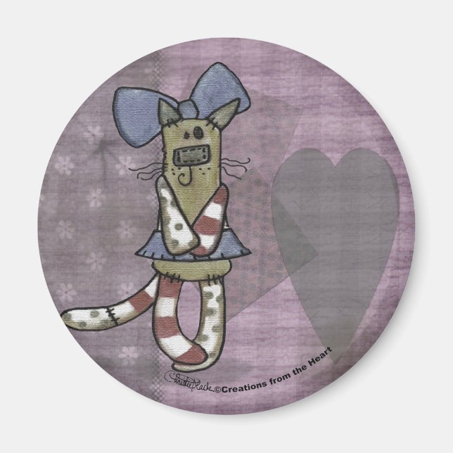 Aimant Kitty primitif (Devant)