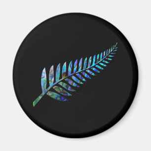 AIMANT KIWI NEW ZEALAND FERN PAUA