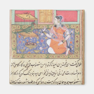 Aimant Kjujista, l'épouse du négociant, parlant à un