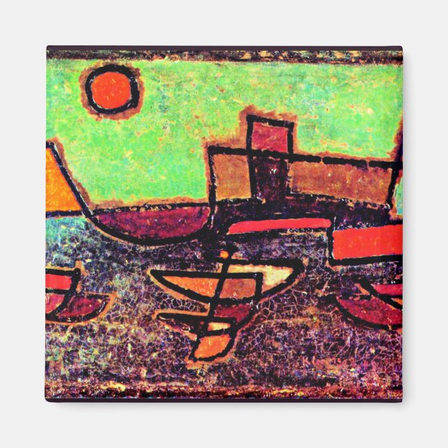 Aimant Klee - Afbahrender Dampfer (Devant)