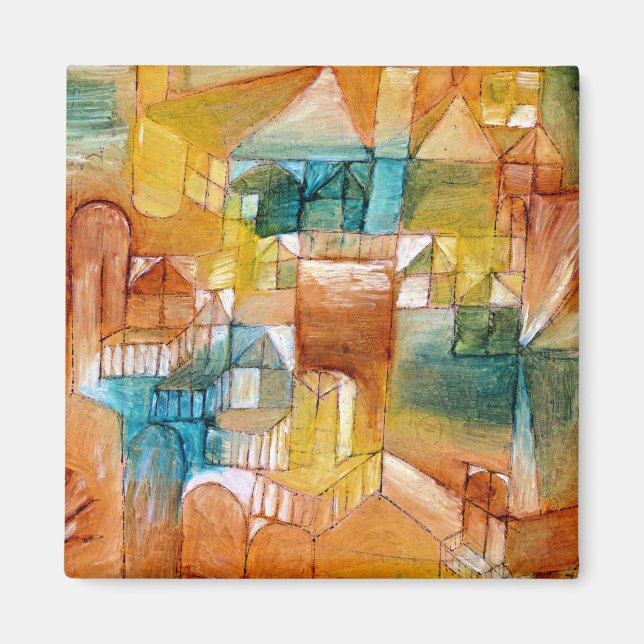 Aimant Klee - Fascade Brown Green (Devant)