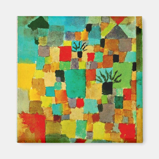Aimant Klee - Jardins du Sud (tunisien) (Devant)
