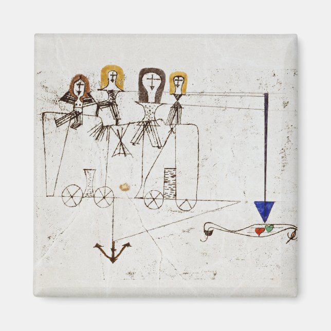 Aimant Klee - Le Wagon de la vertu (Devant)