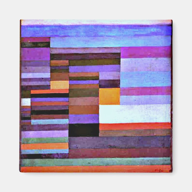 Aimant Klee - Soirée du feu (Devant)