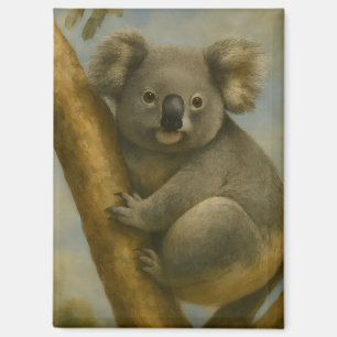 Aimant Koala à la lumière calme