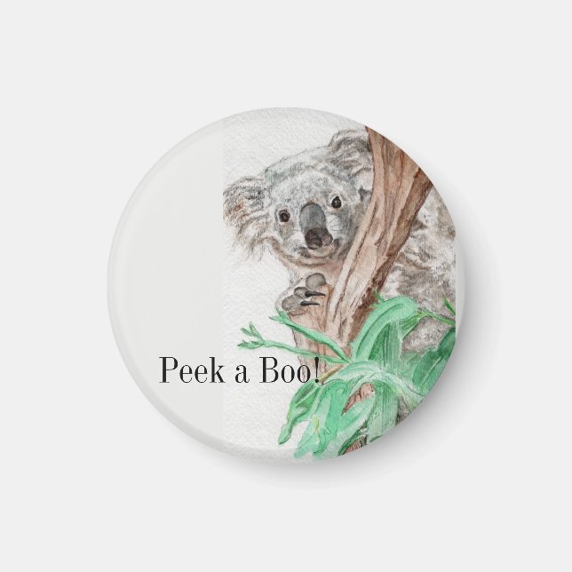 Aimant Koala Peek a Boo (Devant)