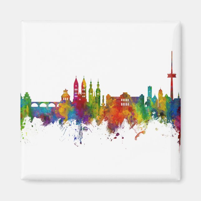 Aimant Koblenz Allemagne Skyline (Devant)