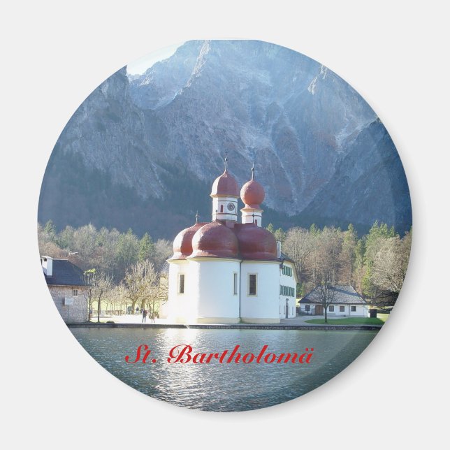 Aimant Koenigsee, St. Bartholomä (Devant)