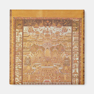 Aimant Kshitigarbha, juge de l'enfer, de Dunhuang