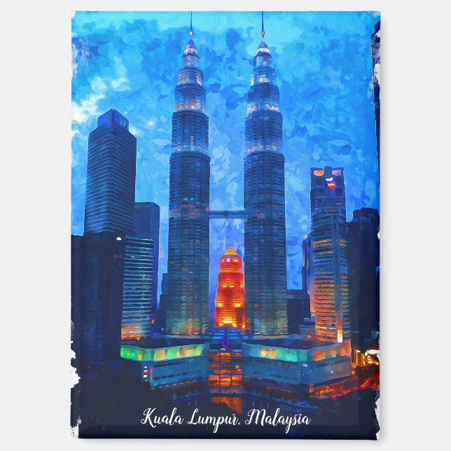 Aimant Kuala Lumpur Malaisie Asie Travel (Recto)