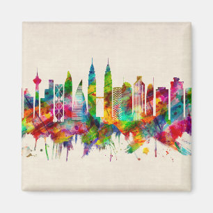 Aimant Kuala Lumpur Malaisie Skyline