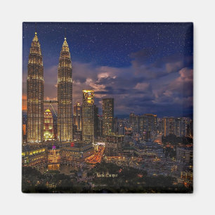 Aimant Kuala Lumpur, tours jumelles Petronas,