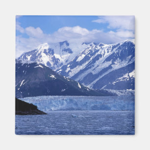 Aimant La baie de Disenchantement et le glacier Hubbard,