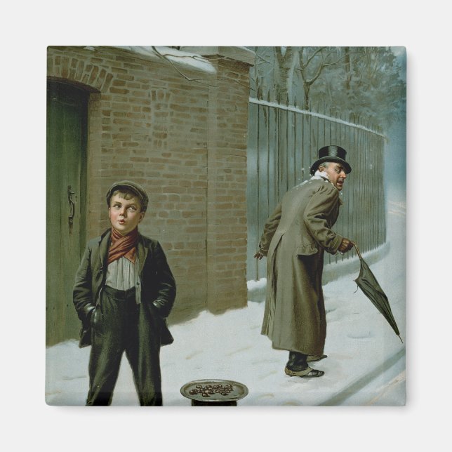Aimant La balle de neige - Coupable ou non coupable (Devant)