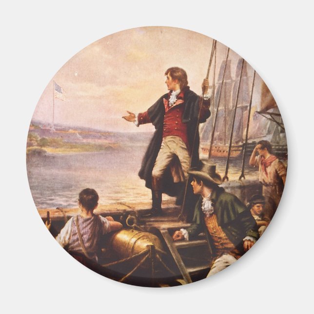 Aimant La bannière étoilée de Percy Moran (Devant)