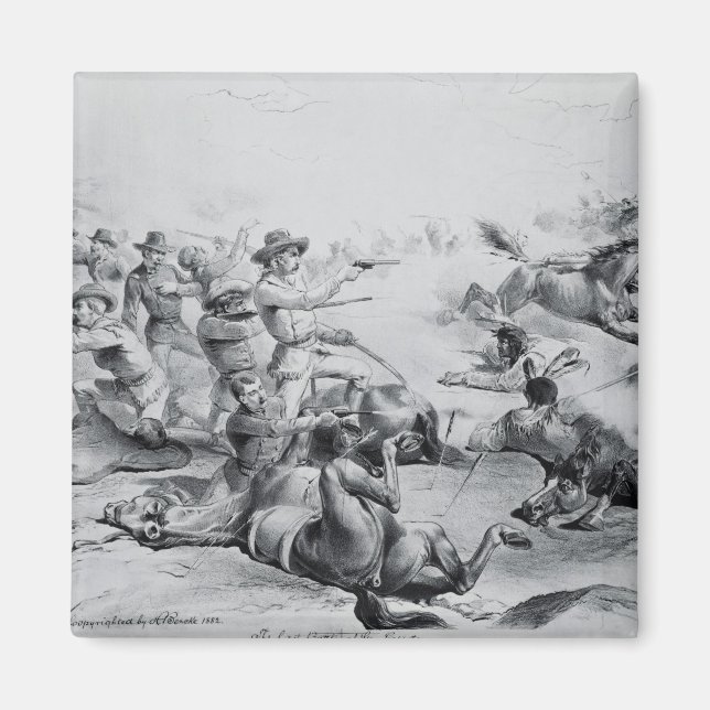 Aimant La bataille Dernière du général Custer (Devant)