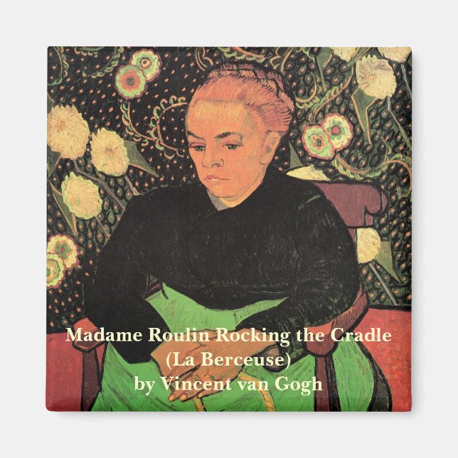 Aimant La Berceuse (Augustine Roulin) par Vincent van Gog (Devant)