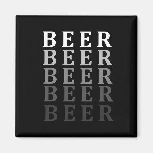 Aimant La bière, la conception des amateurs de bière