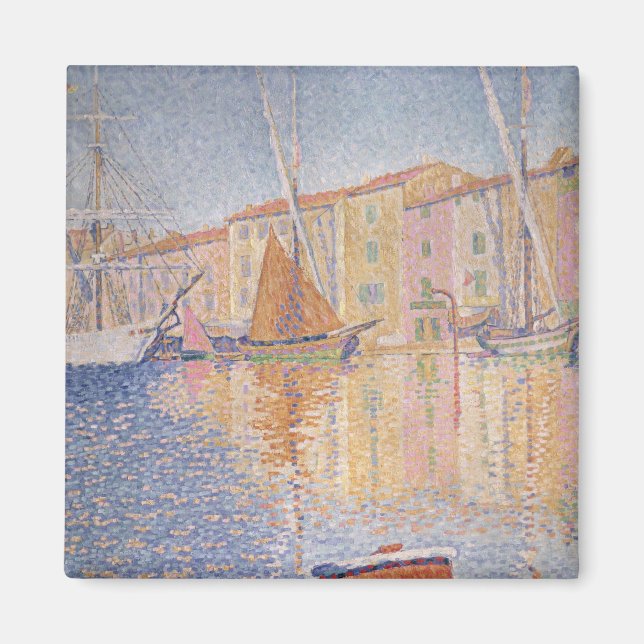 Aimant La Bouée Rouge, Saint Tropez, 1895 (Devant)