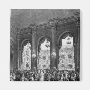 Aimant La boule masquée, le 23 janvier 1782
