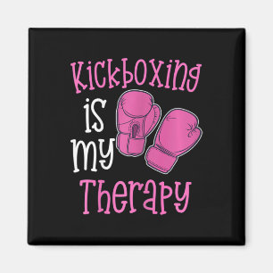 Aimant La boxe thaïlandaise féminine est ma thérapie Femm