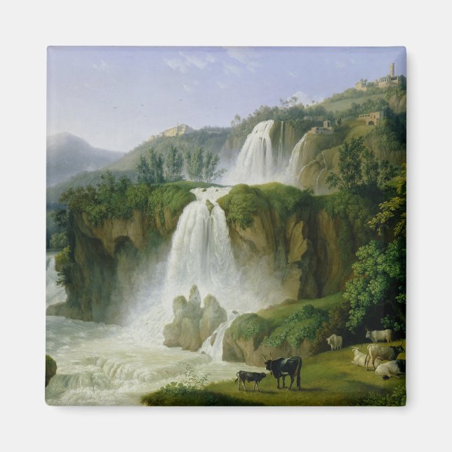 Aimant La cascade à Tivoli, 1785 (Devant)