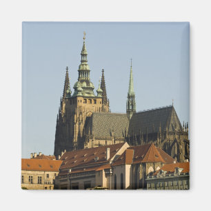 Aimant La cathédrale Saint-Guy et le château de Prague, l