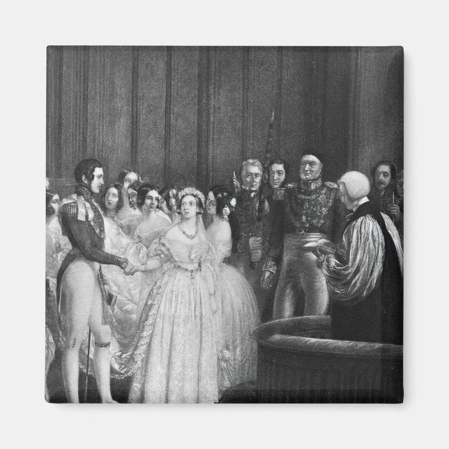 Aimant La cérémonie mariage (Devant)