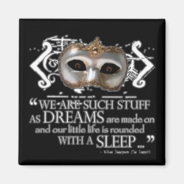 Aimant La citation de la tempête (Devant)