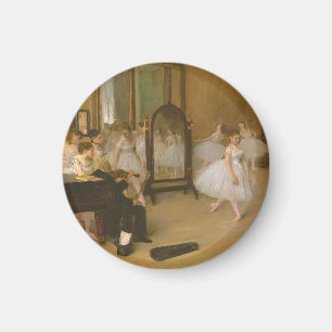 Aimant La classe de danse (1870) Edgar Degas