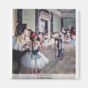 Aimant La classe de danse par Edgar Degas