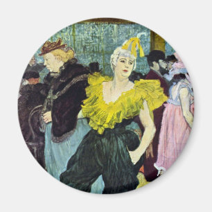 Aimant La Clownesse (clown) Cha-U-Kao par Toulouse Lautre