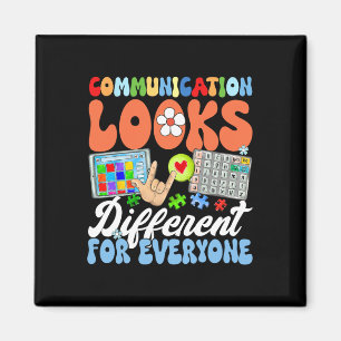 Aimant La Communication super Semble Différente Pour Tout