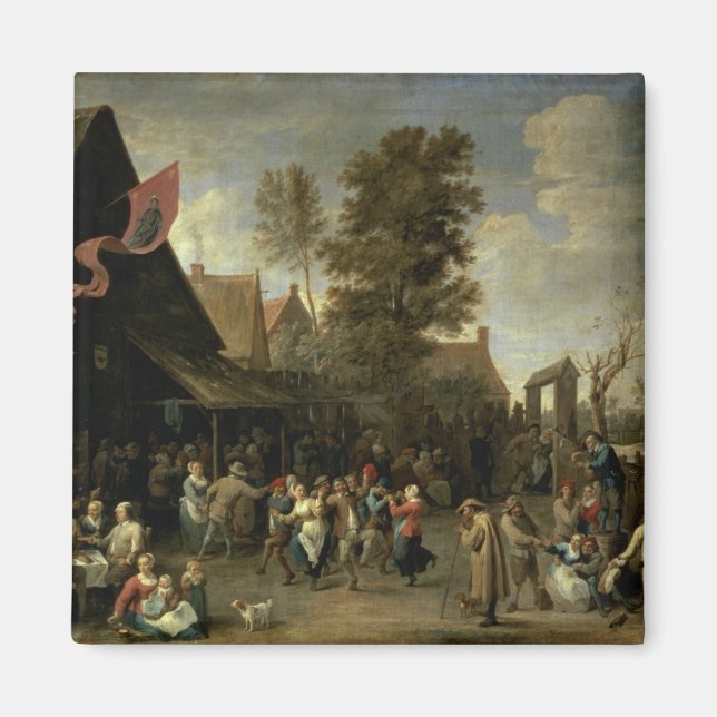 Aimant La consécration d'une église de village, c.1650 (Devant)