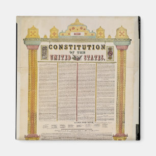 Aimant La constitution des Etats-Unis d'Amérique