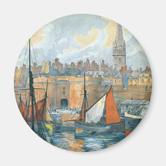 Aimant La Côte d'Émeraude (Devant)