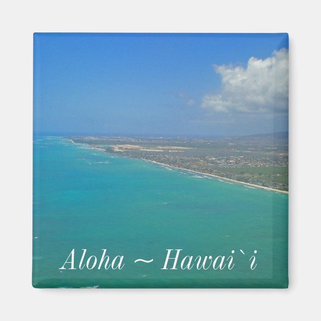 Aimant La côte d'Hawaii Beach (Devant)