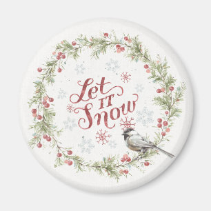 Aimant La couronne d'hiver - Laisser neiger
