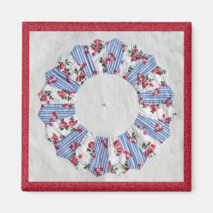 Aimant La courtepointe de la grand-mère Nellie - Bloc #3