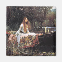 La dame de Shallot, l'aimant Carré