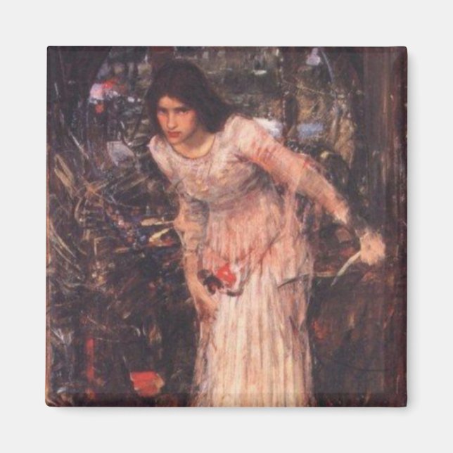 Aimant La Dame de Shalott (étude) (Devant)