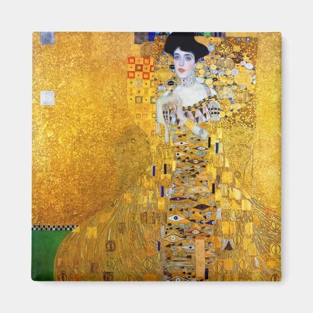 Aimant La Dame en or, Gustav Klimt (Devant)