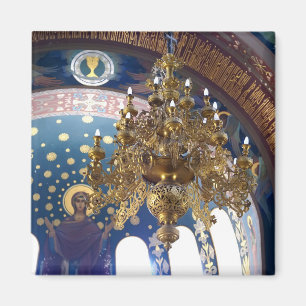 Aimant La décoration soignée de la cathédrale orthodoxe