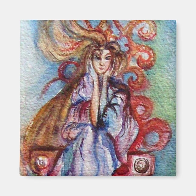 Aimant LA FEMME DU LAC, La Magie et le Mystère (Devant)